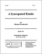 A Syncopated Rondo SATB or AATB Sax Quartet cover